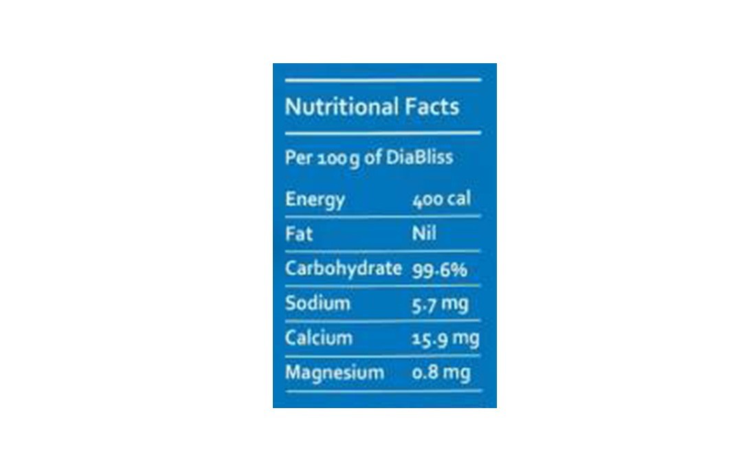 Diabliss Diabetic Friendly Sugar    Pack  5 kilogram